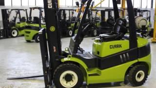 3 Tonne LPG (Gas) Forklift FOR SALE Clark C30L