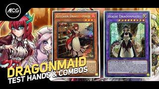 How to play DRAGONMAID Deck - Test Hands & Combos