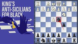 King's Anti-Sicilians for Black - Jobava vs Nisipeanu | Pardubice 2021