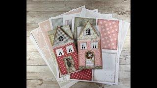 Home Sweet Homes Junk Journal Booklet Tutorial (inspired by Odulcina Little Houses)