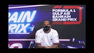 Lewis Hamilton talk about salary.