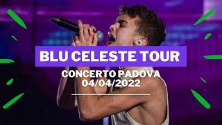 CONCERTO DI BLANCO - BLU CELESTE TOUR, I VIDEO DELLA SERATA Padova (04/04/22)