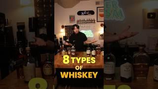 8 Types Of Whiskey #cocktails #bartender #bartending #mixology #barchemistry #whiskey #whisky