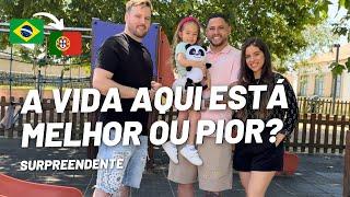 2 anos em Portugal: como está a vida dessa FAMÍLIA brasileira em Portugal/ 2024