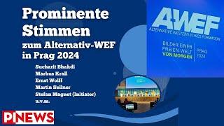 Prominente Stimmen zum Alternativ-WEF am 12. Dezember 2024 in Prag