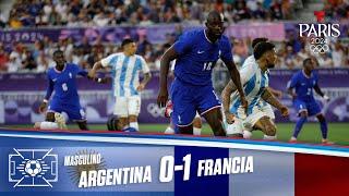 Highlights & Goles: Argentina vs Francia 0-1 en Cuartos de Final | Juegos Olímpicos París 2024