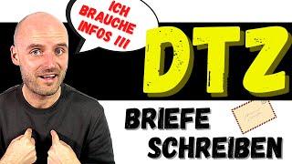 DTZ / Telc B1 Briefe schreiben | um Informationen bitten| A2 B1 | Learn German | Deutsch lernen