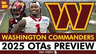 Commanders OTAs Preview: 6 Juicy Storylines To Follow Ft. Deebo Samuel, Trey Amos & Josh Conerly Jr.