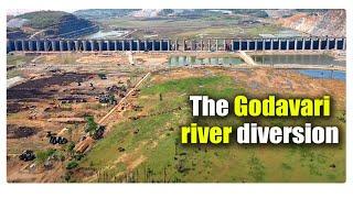 The Godavari river diversion | MEIL Irrigation