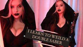 I LEARN TO WEILD A DOUBLESABER! | CUBBI THOMPSON