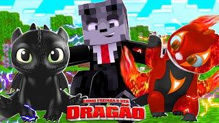 Minecraft : Como Treinar seu Dragão - O PRIMEIRO FÚRIA DA NOITE SHINY DA NOVA SÉRIE DE DRAGÃO! Ep. 1