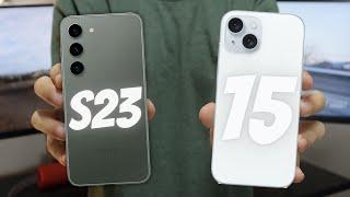 iPHONE 15 ou GALAXY S23 em 2024? // e o GALAXY S24?