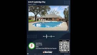 4226 N Cambridge Way, Pace, FL 32571 | 4 Bedroom Home For Sale