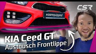 Austausch der Spoilerlippe beim KIA Ceed GT (JD) | CSR-Automotive