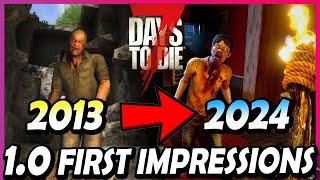 7 DAYS TO DIE Update 1.0 FIRST IMPRESSIONS! Worth The Wait? What Console Players Should Expect!