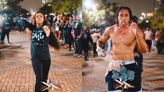 Jackson State Alumni Drum Majors & J-Settes Marching to the Band Hall - 2024 #JSUHOMECOMING