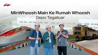 Menjelajahi Depo Tegalluar: Rumah Rahasia Kereta Cepat Whoosh!