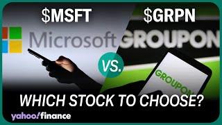 Capitalize on Microsoft, skip Groupon: Good Buy or Goodbye