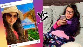 INSTAGRAM VS VIDA REAL (Expectativa vs Realidade) | Luluca