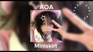 Miniskirt - AOA //sped up (nightcore)