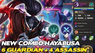 NEW COMBO HAYABUSA 6 GUARDIAN & 4 ASSASSIN | MAGIC CHESS INDONESIA