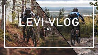 Racing in the midnight sun - Levi Race Vlog Part 1 #levi #Finland #Enduro