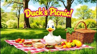 Duck’s Picnic Spot | Fun Outdoor Kids Song for Toddlers and Preschoolers