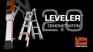 Leveler 2.0 | Demo | 300 lbs Type IA Rated | Little Giant Ladder Systems