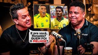 PERGUNTEI PRO RONALDO QUEM É O MELHOR: RONALDO OU ROMARIO?