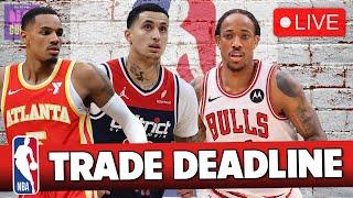 NBA Trade Deadline Pt. 2 | Live Reax To Every Deal: P.J. Washington, Bojan Bogdanovic, Schroder