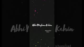 Abhi Mujhme Kahin-Muhammad Fahad-Cover