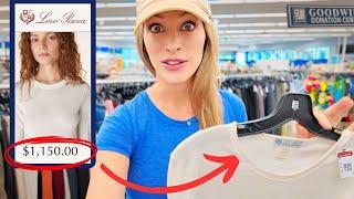 Casually Finding Someone's $2,000+ Wardrobe at GOODWILL (yes!!!!)