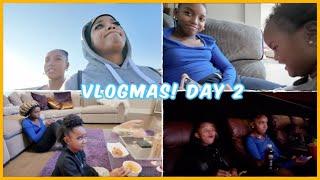 VLOGMAS DAY 2: DINNER & MOVIE DATE WITH MY GIRLS! | Ellarie