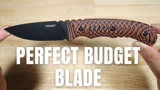 TOP PICK BEST BUDGET FIXED BLADE UNDER $40 COAST F401 KNIFE REVIEW