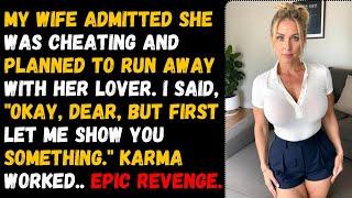 Cheating Wife Planning To Run Away With Her Lover But Karma Served. Cheating Story