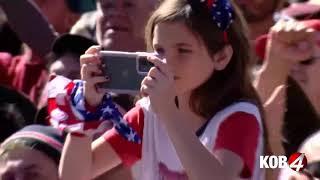 Former President Donald Trump makes campaign stop in Albuquerque