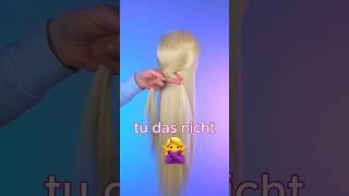 Einfache Frisuren zum selber machen 🩷 #haare #frisuren #frisurentutorial #haartutorial #shorts