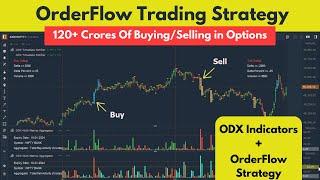 Order Flow Trading Strategy || Bank Nifty Scalping || ODX Indicators