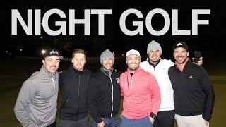 NIGHT GOLF with Peter Finch, Golfholics, and Seb on Golf