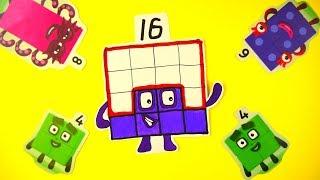 Adventures in Numberland and New Official Numberblock 16! Learn to count! Numberblocks NEW EPISODE!