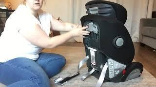 Converting a Britax Evolva from harness to high back booster