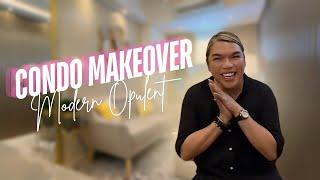 TAPOS NA ANG CONDO MAKEOVER! ️ MODERN OPULENT DESIGN