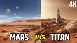 Why Titan Might Be a Better Option for Colonization Than Mars | 4K