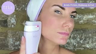 Tria Beauty Age Defying Laser - demonstrated by British MUA, Emily Firmin