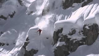 Partly Cloudy Bonus Clip: Chris Logan on a double cliff line in Wyoming