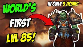 The INSANE Lengths To Get WORLD'S FIRST 85! Even After Blizzard Nerfed Him...