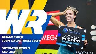  Regan Smith Does It AGAIN!  NEW WORLD RECORD  in the Women's 100m Backstroke 