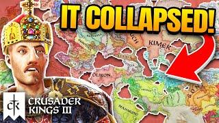 I conquered the world in CK3 just to watch it collapse.