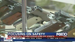 Law enforcement leaders push for new stolen firearms penalties