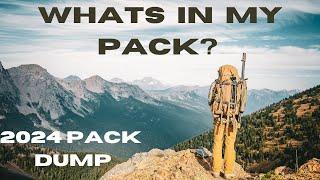 Whats in My Pack ? - 2024 Gear Dump